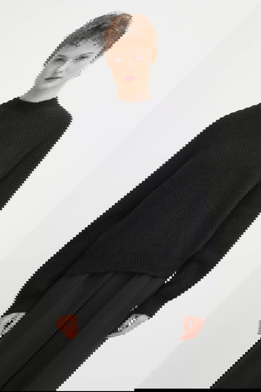 Villapaita A.P.C. A.P.C. Pull Emilia Knit Sweater Musta | WPABE.F23449, 0