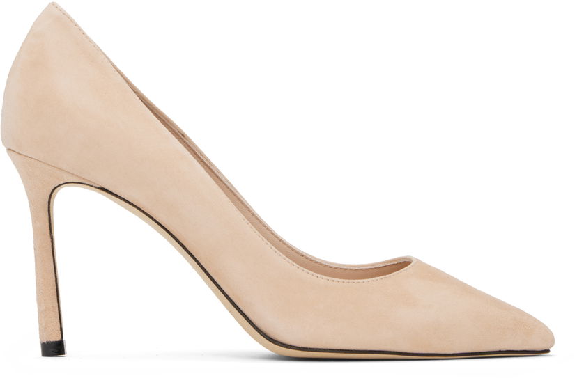 Tennarit ja kengät Jimmy Choo Jimmy Choo Romy 85 Suede Heels Beige | ROMY 85