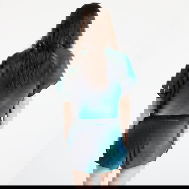 Crop top Y-3 Y-3 Allover Print Running Short Sleeve T-Shirt Sininen | JM3350, 2