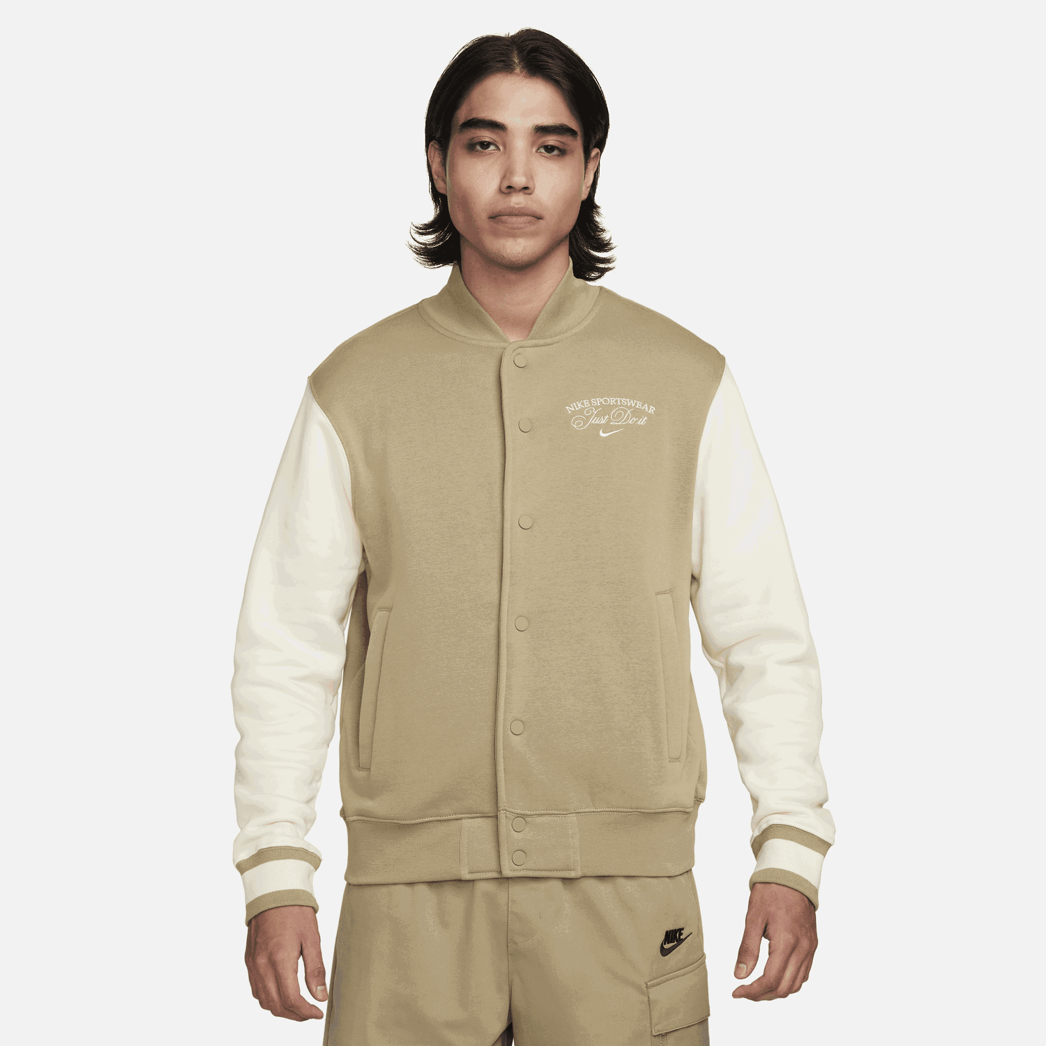 Takki Nike Sportswear Jacket Beige | HF0676-276, 1