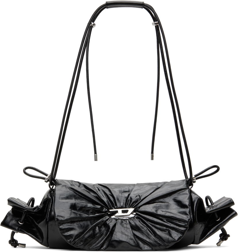 Olkalaukku Diesel Scrunch Shoulder Bag Musta | X10182 P1003