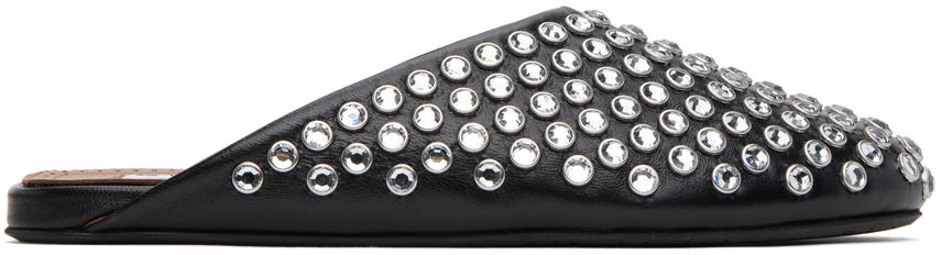 Asusteet Alaïa ALAÏA Crystal-Cut Mules Musta | AA3M081CK116, 0