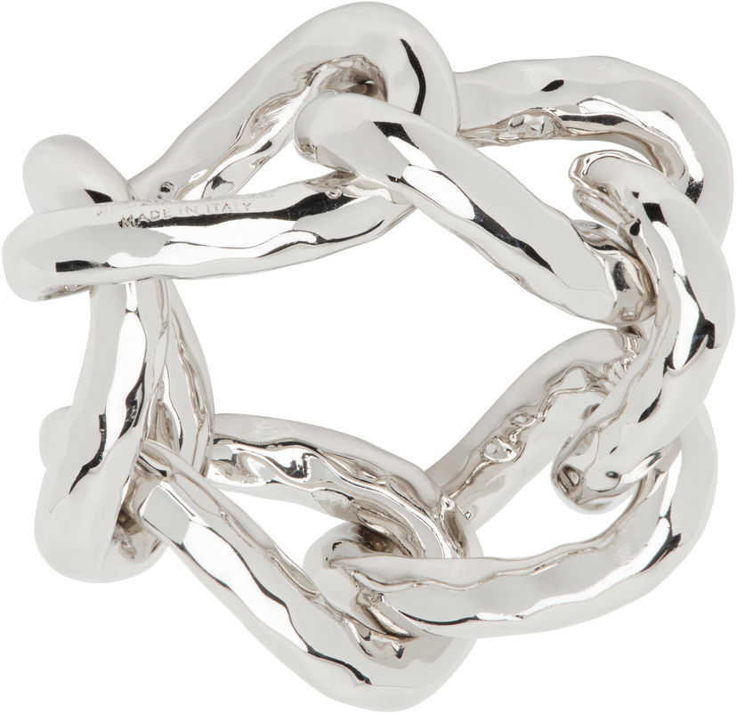 Sormus Jil Sander Jil Sander Brass Knot Ring Metallinen | J30UQ0037_P6959