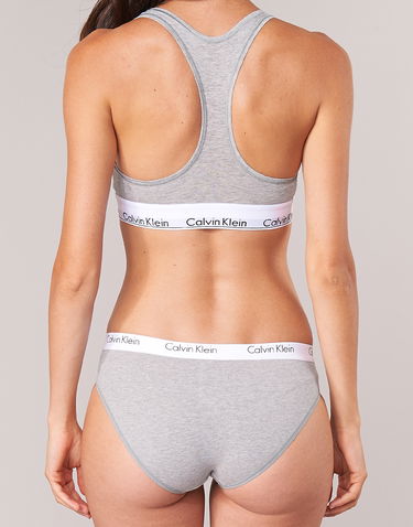 Rintaliivit CALVIN KLEIN MODERN COTTON UNLINED BRALETTE Harmaa | 0000F3785E-020-NOOS, 4