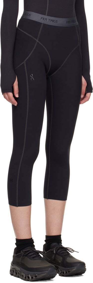 Leggingsit On Running FKA twigs Edition Studio Sport Cropped Leggings Musta | 1WF11690553, 1