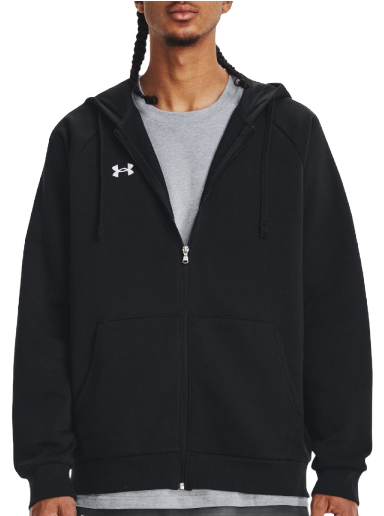 Huppari Under Armour Rival Fleece FZ Musta | 1379767-001