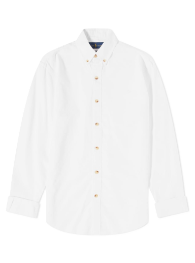 Paita Polo by Ralph Lauren Pique Button Valkoinen | 710837297003