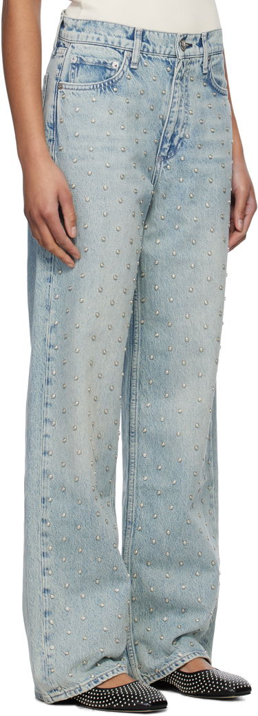 Jeans rag & bone rag & bone Shea Relaxed Straight Jeans Sininen | WDD24H2998RGDE, 1
