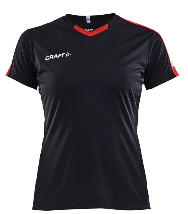T-paita Craft Jersey Contrast T-Shirt Musta | 1905567-9430