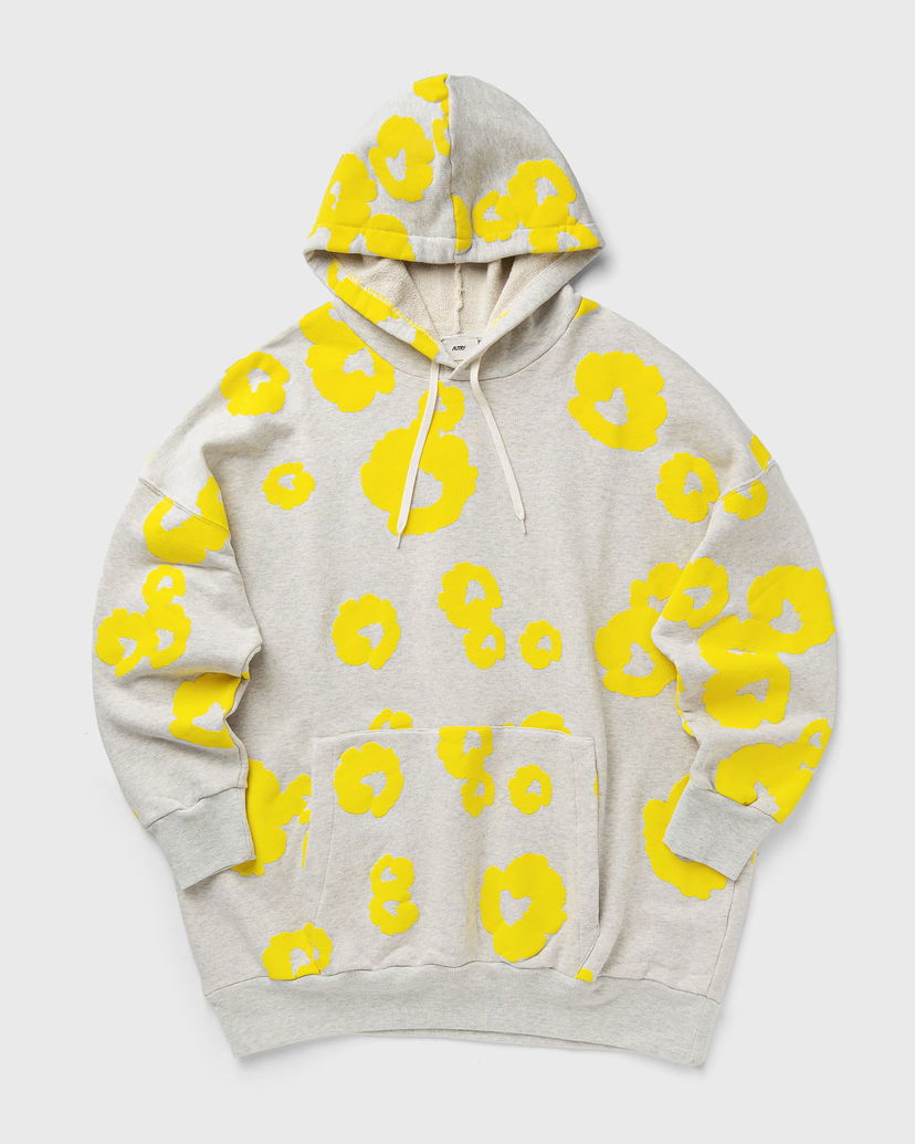 Huppari Autry Hoodie Dress with Floral Print Harmaa | HDPW80JN