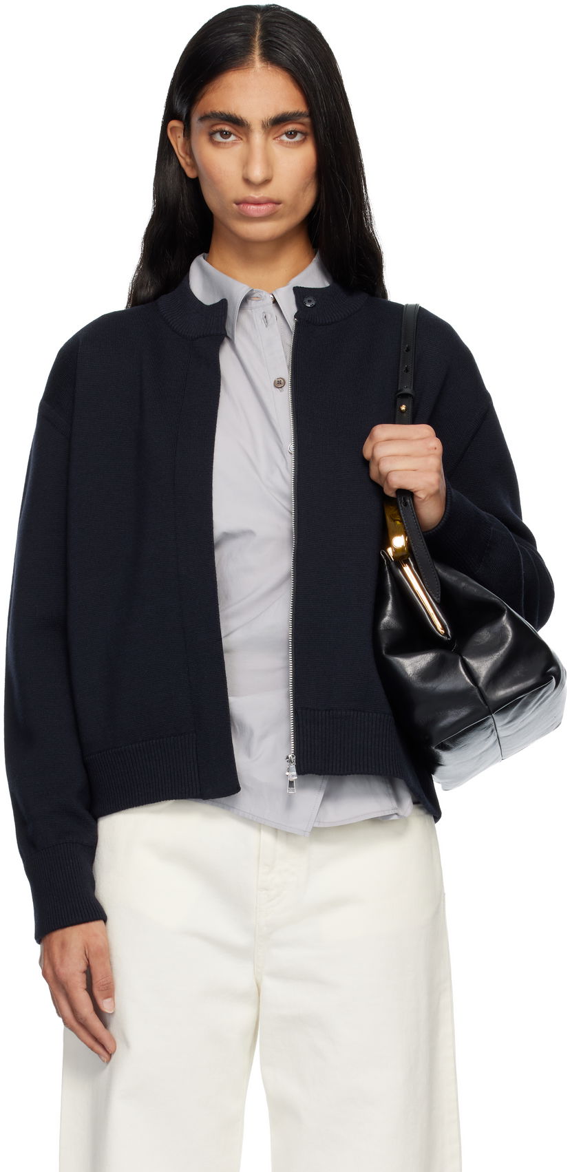 Villapaita Max Mara Pelago Cardigan Tummansininen | 2521346022600
