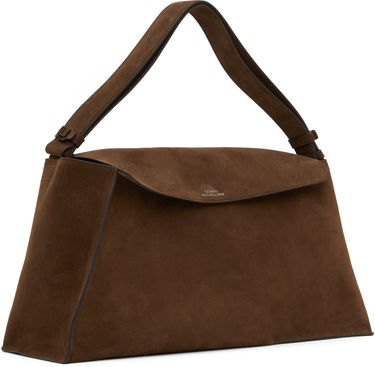 Käsilaukku Studio Nicholson Studio Nicholson Suede Shoulder Bag Ruskea | SHIBORU SN - 742, 1