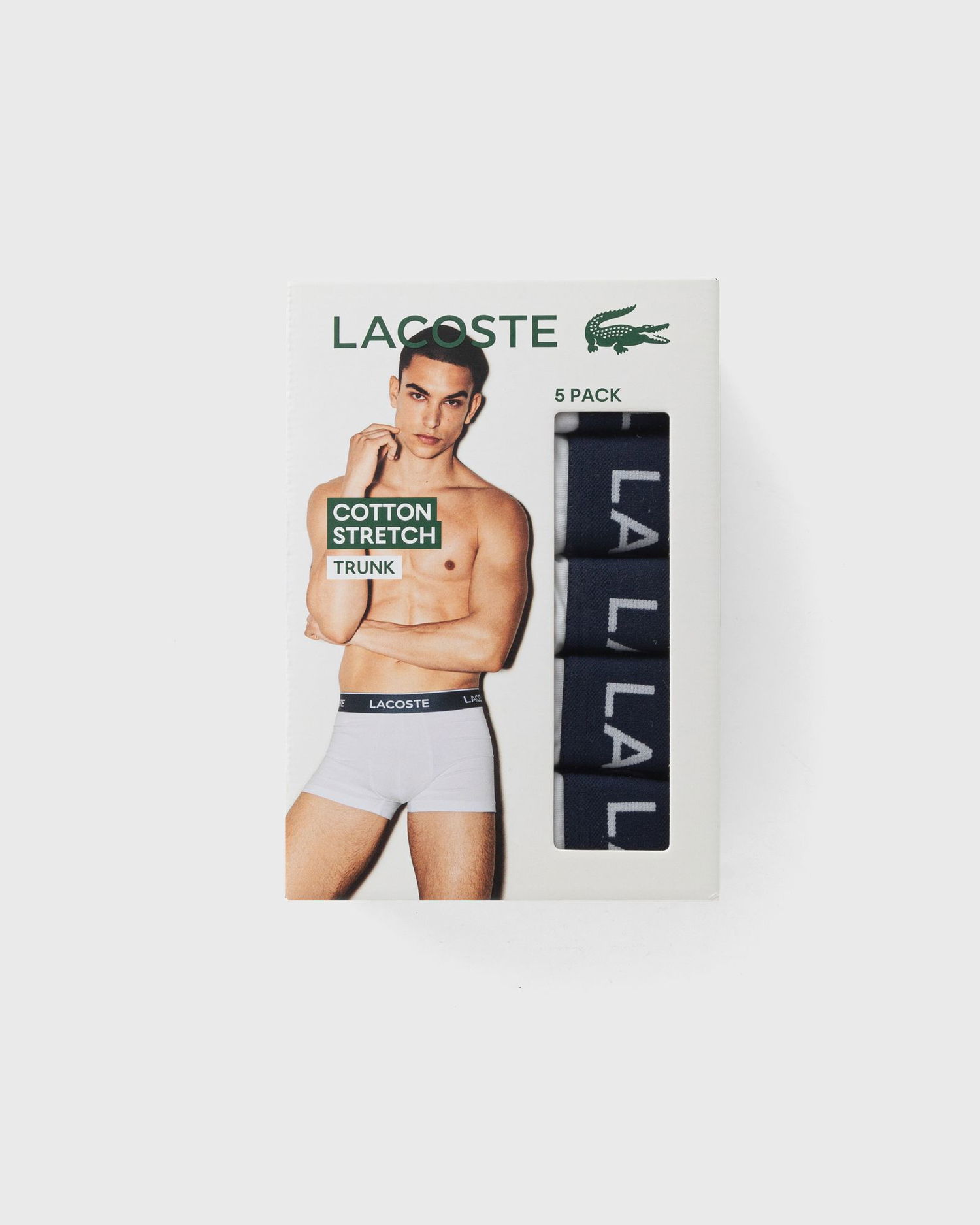 Nyrkkeilijät Lacoste Multipack Trunks Valkoinen | 5H1292-001, 1