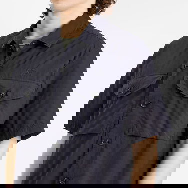 Paita C.P. Company C.P. Company Boxy Short Sleeve Shirt Tummansininen | 18CMSH236A-005328G-BLU, 5