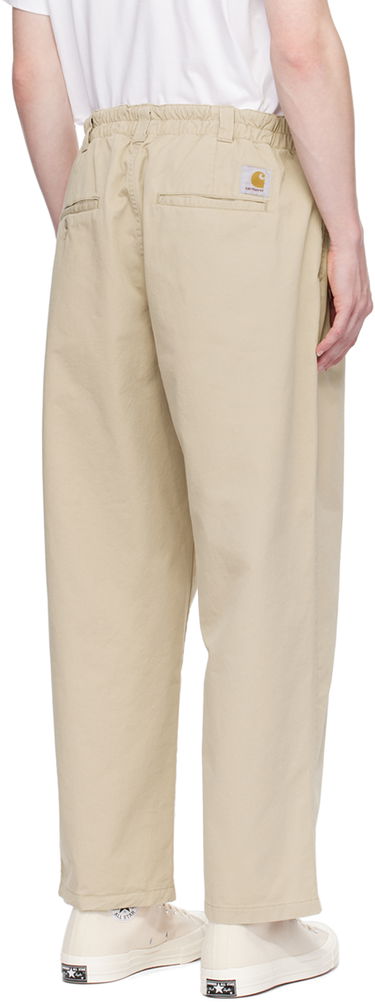 Housut Carhartt WIP Marv Relaxed Fit Trousers Beige | I033129, 2