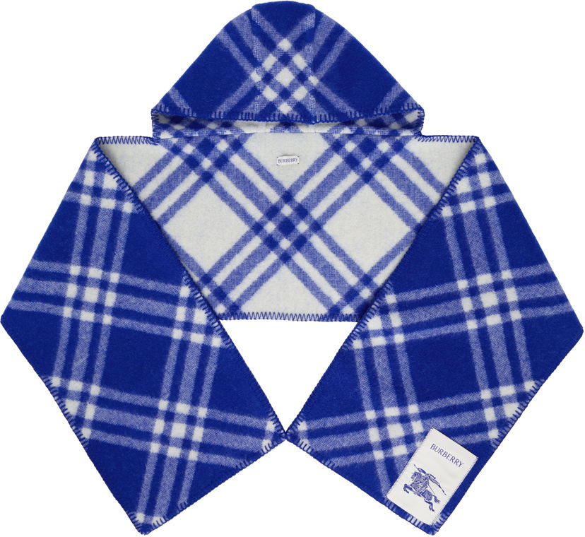 Huivi Burberry Burberry Hooded Scarf Sininen | 8105691