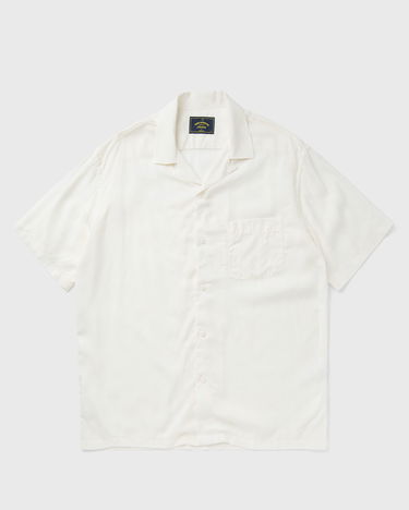 Paita Portuguese Flannel MODAL JACQUARD PALM TREE WHITE men Shortsleeves white in size:XXL Valkoinen | SS24.0061-WHITE, 0