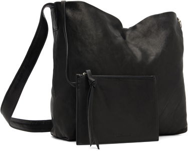 Olkalaukku Ann Demeulemeester Ann Demeulemeester Runa Medium Soft Shoulder Bag Musta | B0012628-LT137-099, 1
