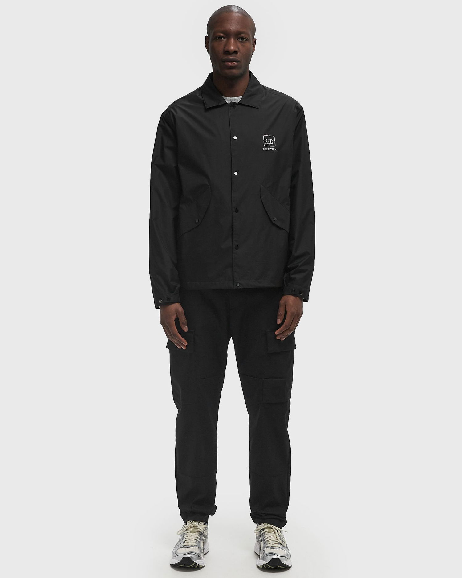 Tuulitakki C.P. Company C.P. Company THE METROPOLIS SERIES PERTEX Overshirt Musta | 18CLOS020A110033A-999, 1