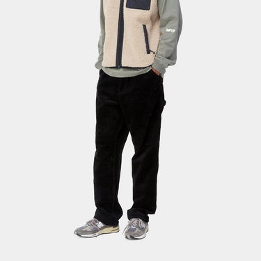 Housut Carhartt WIP Single Knee Pant "Black rinsed" Musta | I028627_89_02, 2