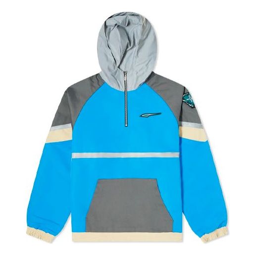 Tuulitakki Puma Rhude Crossover HZ Half Zipper Jacket Sininen | 596755-41