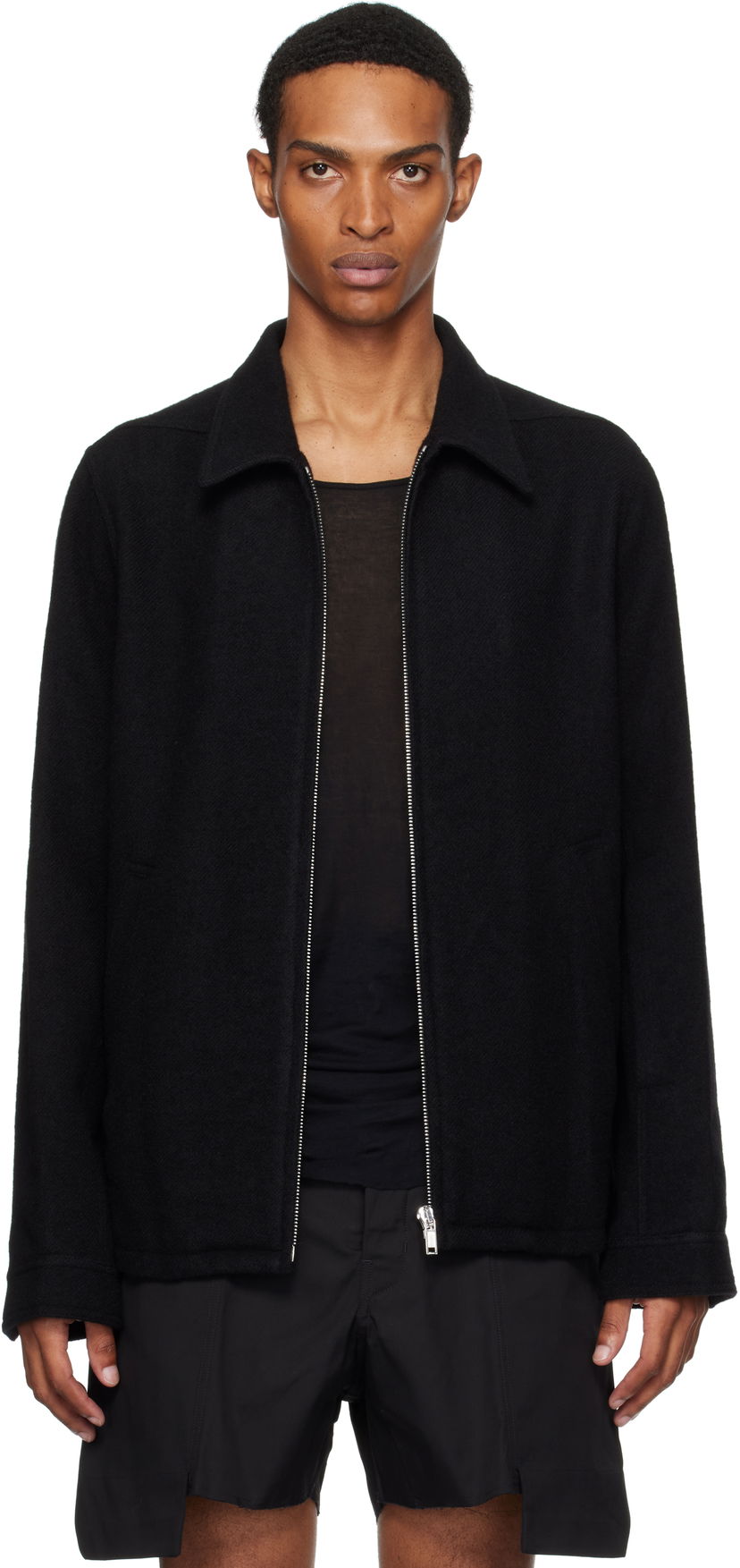Takki Rick Owens Rick Owens Concordians Brad Jacket Musta | RU02E1764 WBD