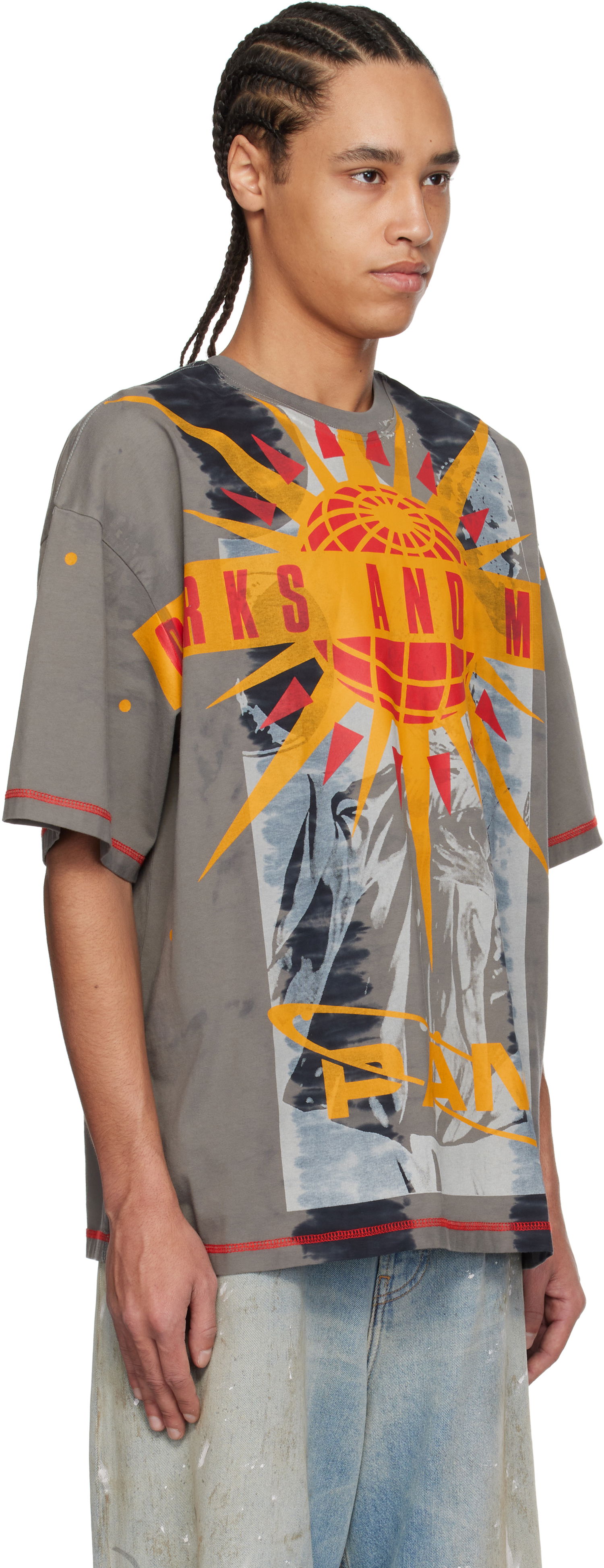 T-paita Perks And Mini Perks and Mini Sphere 360 Graphic T-Shirt Harmaa | 1567, 1