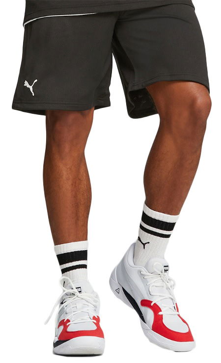 Shortsit Puma Hoops Team Practice Shorts Musta | 676641-01