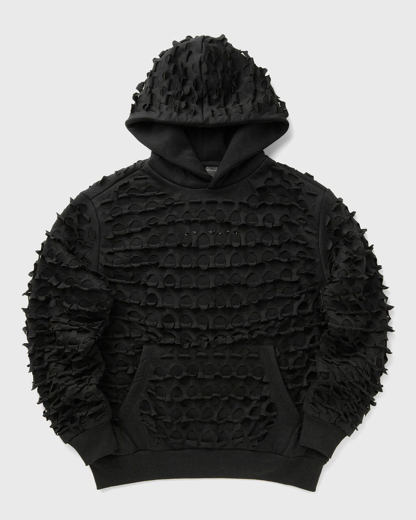 Huppari Alpha Industries ULCANS Textured Hoodie Musta | 758331-03