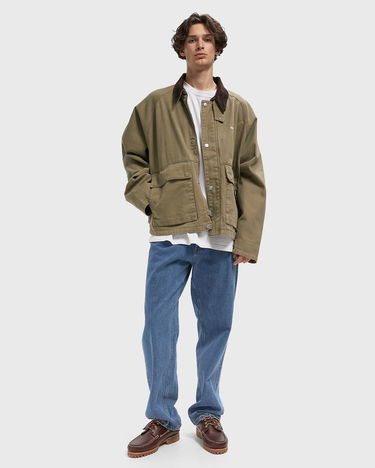Takki OBEY Caden Corduroy Collar Work Jacket Vihreä | 121800596-MMD, 2