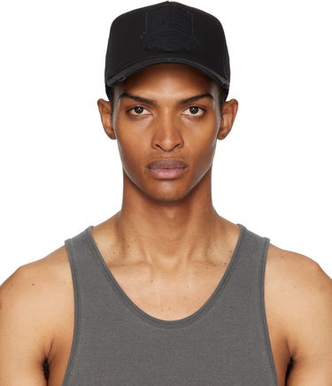 Korkki DSQUARED2 Dsquared2 Logo Baseball Cap Musta | BCM0928_05C00001, 0