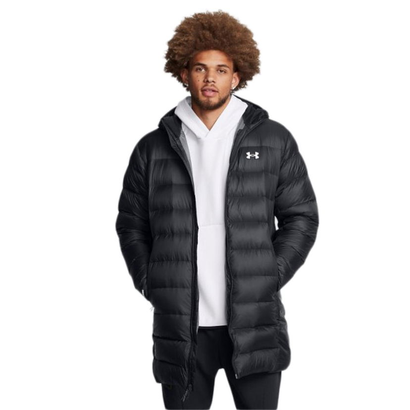 Puffer takki Under Armour Down Parka Jacket Musta | 1385839-001