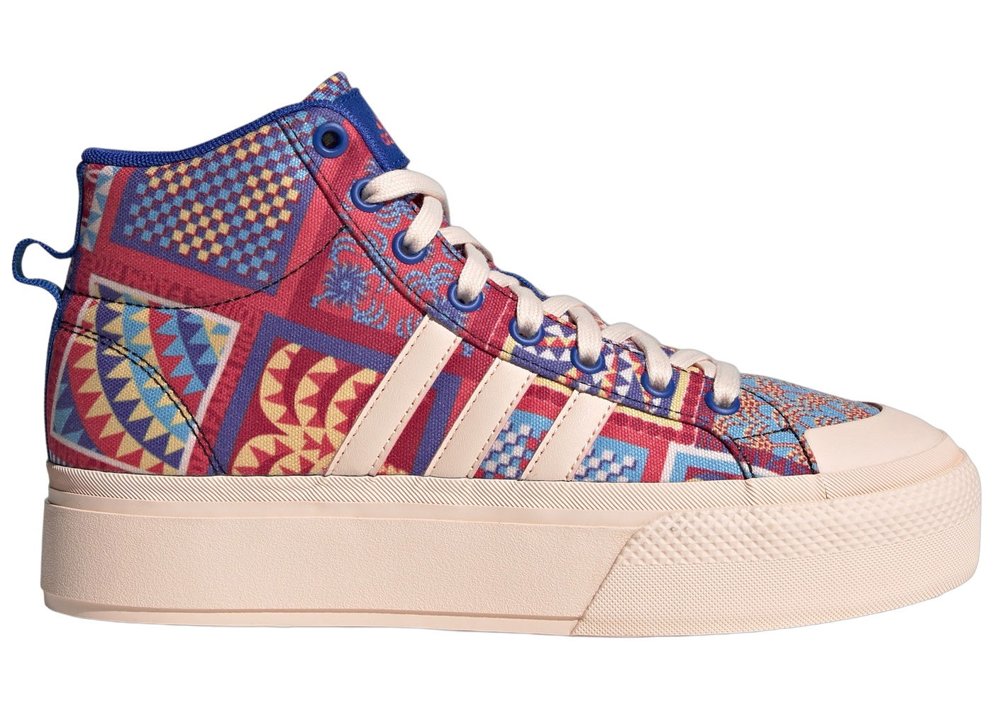 Tennarit ja kengät adidas Performance Bravada 2.0 Platform Mid Bliss Orange Bold Blue Monivärinen | IF9133, 0