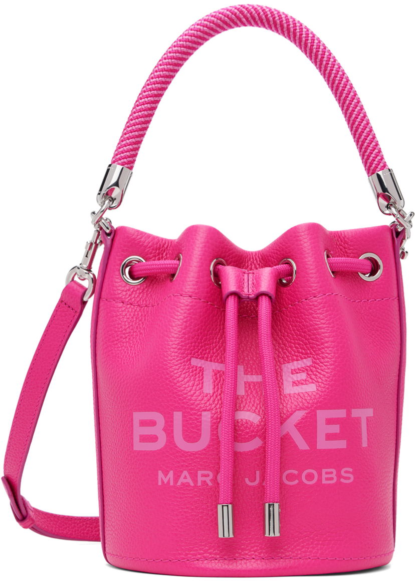 Käsilaukku Marc Jacobs Marc Jacobs 'The Leather Bucket' Bag Vaaleanpunainen | H652L01PF22