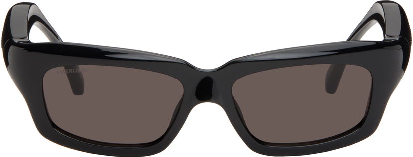 Aurinkolasit Balenciaga Balenciaga Rectangular Sunglasses Musta | BB0385S-001
