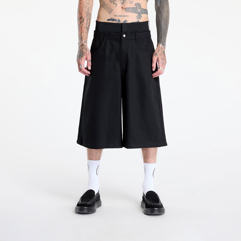 Shortsit adidas Originals Firebird Utility Jorts Shorts Musta | JX7592