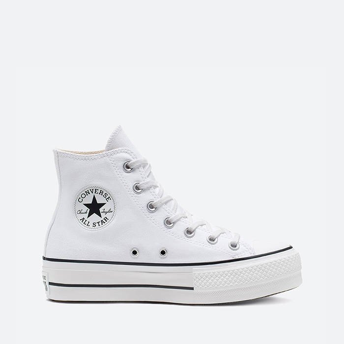 Tennarit ja kengät Converse All Star Lift Hi Valkoinen | 560846C, 0