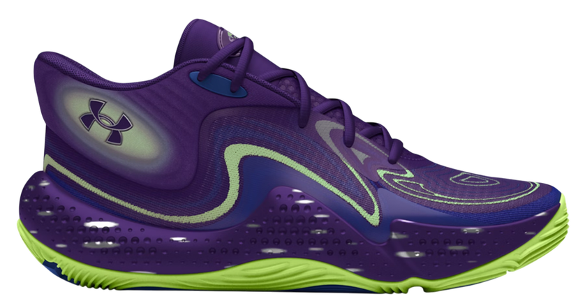 Tennarit ja kengät Under Armour UA Spawn 6 Mid SOS Violetti | 3028337-500