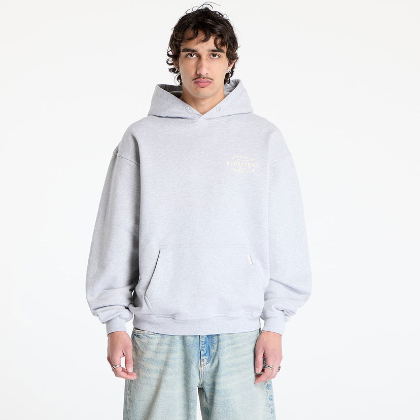 Huppari Represent Clo REPRESENT Owners Club Stamp Hoodie Harmaa | OCM41240-158