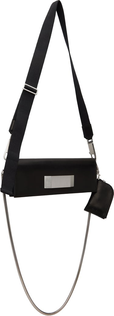 Olkalaukku Rick Owens Rick Owens Hollywood Griffin Baguette Bag with Metal Detail Musta | RO01E7442 LBLWEH, 1