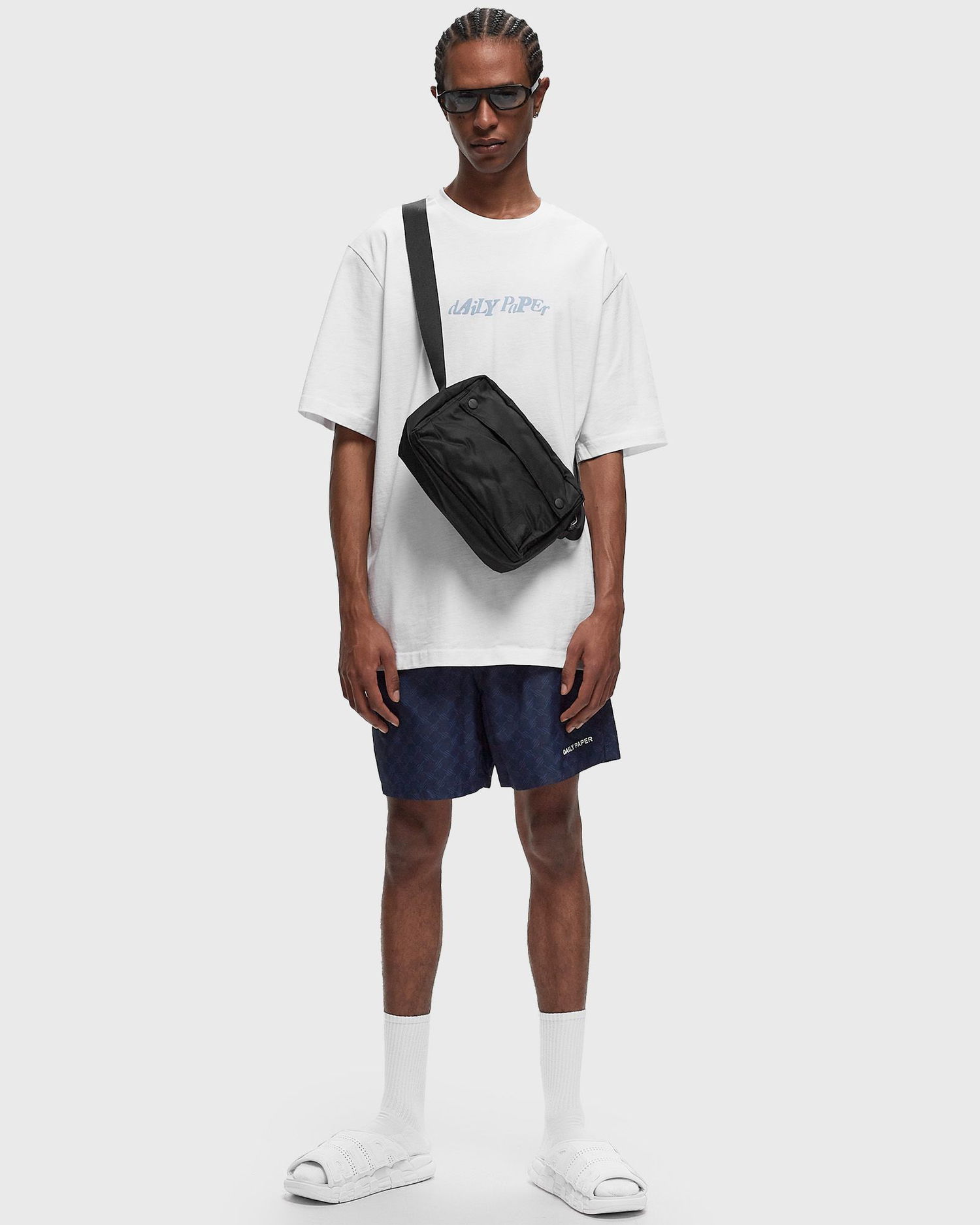 T-paita DAILY PAPER Unified Type Tee Valkoinen | 2413070, 1