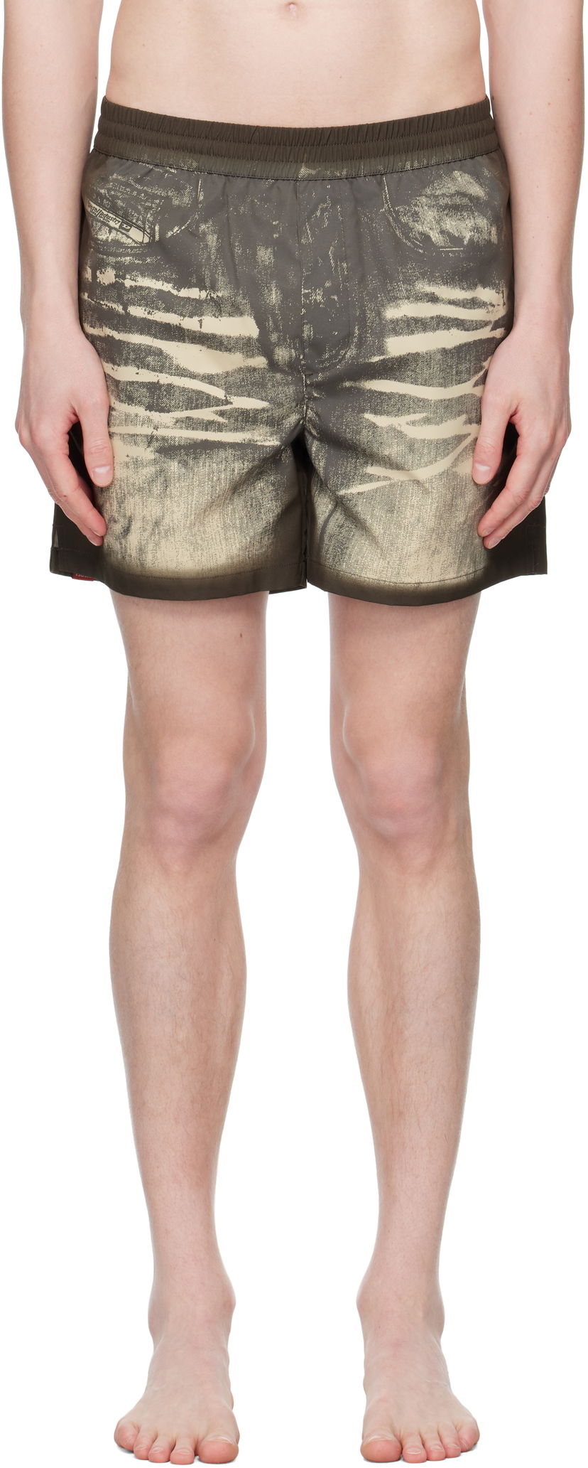 Uimapuvut Diesel Diesel Rio-41-Dnm Swim Shorts Vihreä | A17680-0HJBR-E7134
