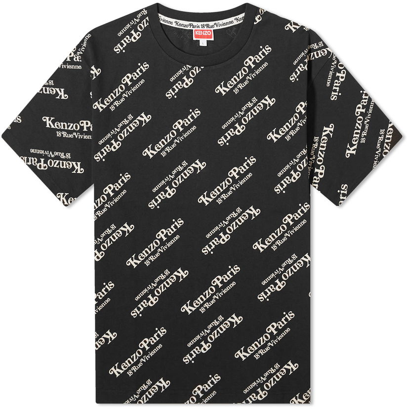 T-paita KENZO Verdy x Oversize Tee Musta | FE58TS0044SY-99J