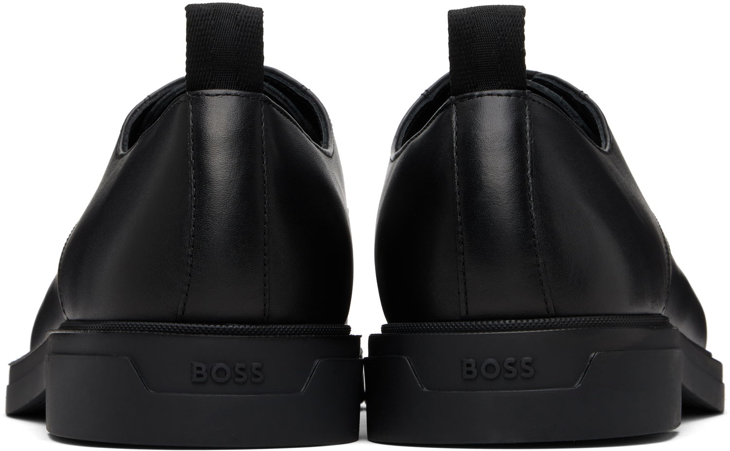 Tennarit ja kengät BOSS BOSS Leather Derbys Musta | 50552540, 1