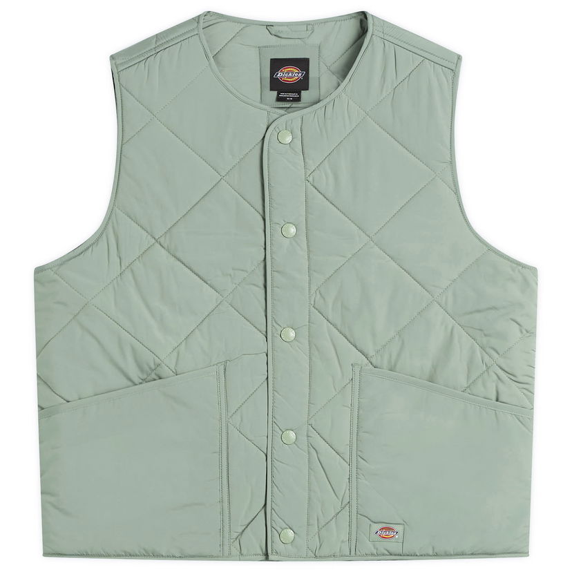 Liivi Dickies Samburg Quilted Liner Vest Vihreä | DK0A87O8L191