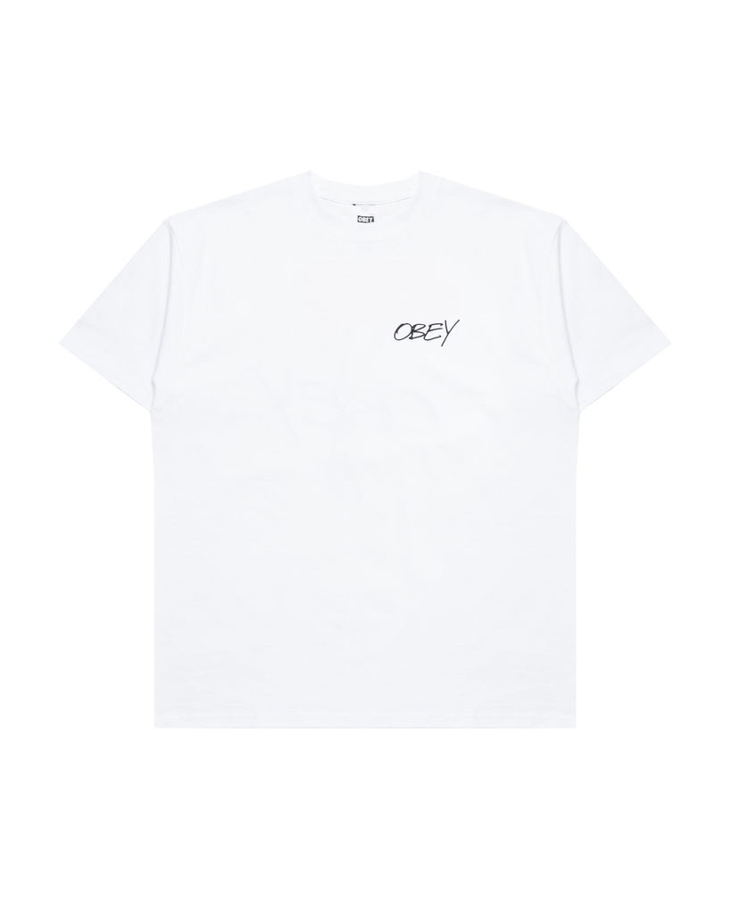 T-paita OBEY Obey Poppies T-Shirt Valkoinen | 165264123-WHT