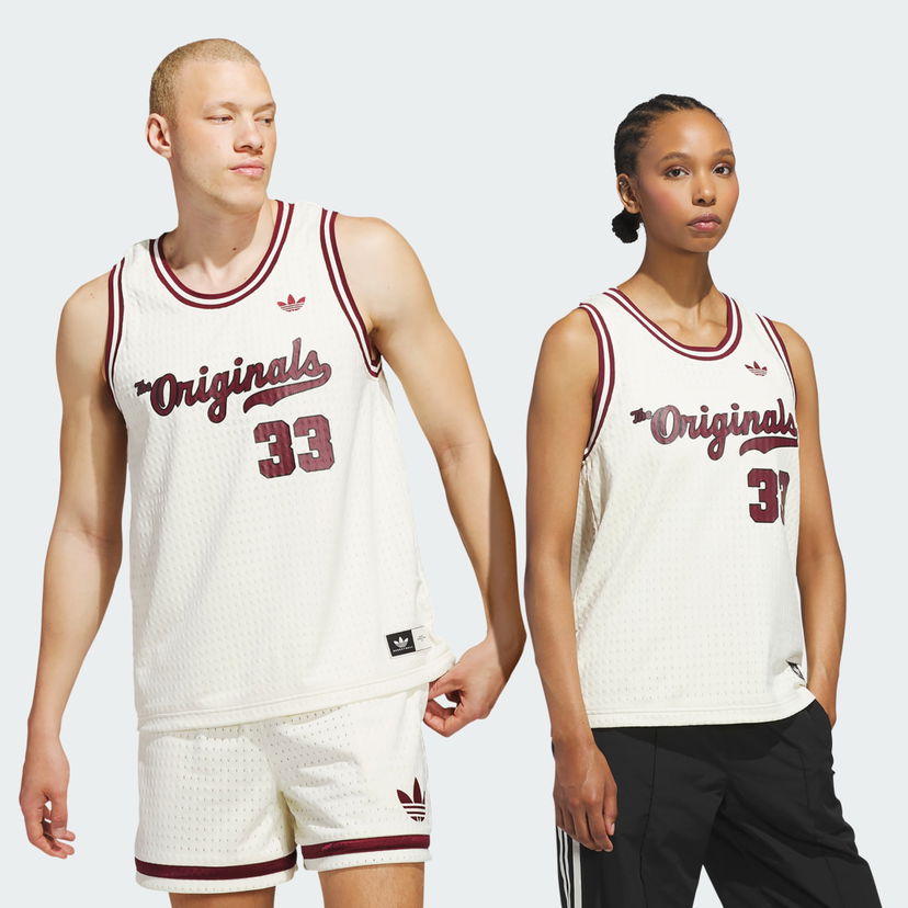 Jersey adidas Performance Originals Basketball Jersey Valkoinen | JM9953