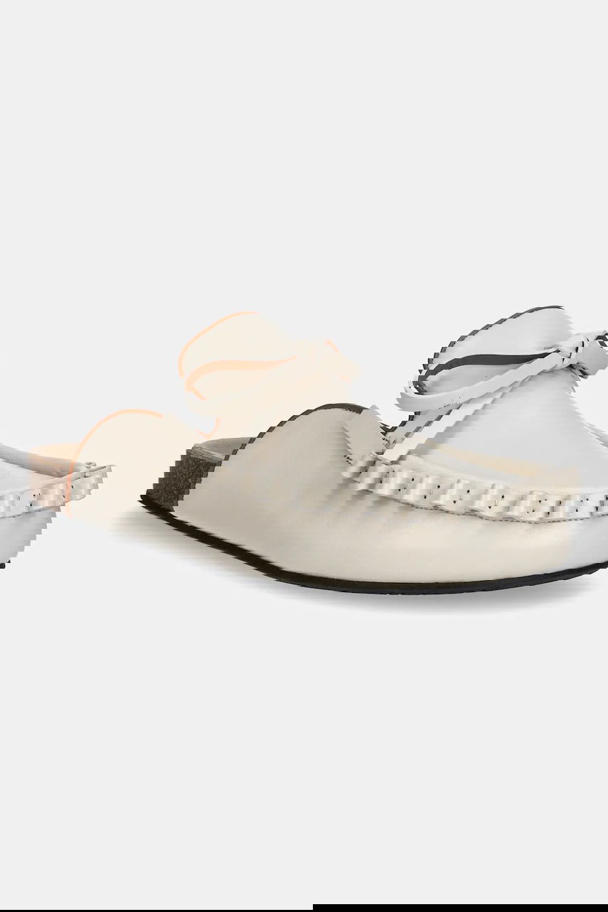 Tennarit ja kengät JW Anderson JW Anderson Leather Mules Valkoinen | LF0069.LA0323.002, 0