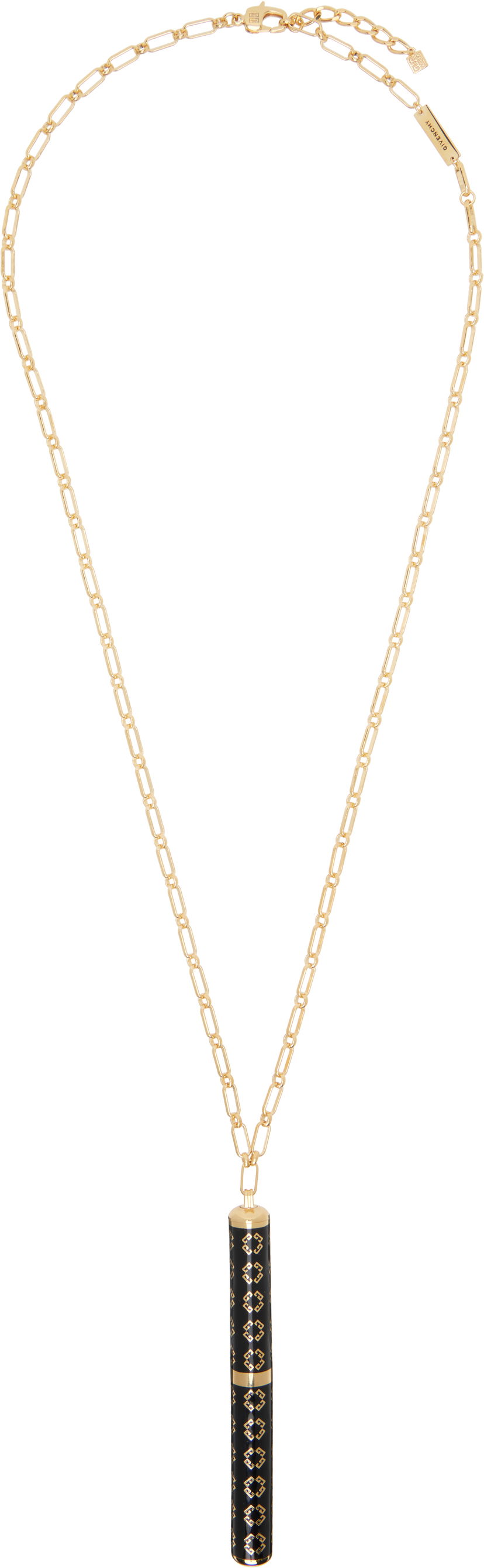 Kaulakoru Givenchy Givenchy Charm Pen Monogram Pendant Necklace Metallinen | BN00EZF045005