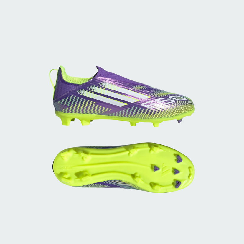 Tennarit ja kengät adidas Performance F50 League Laceless Firm/Multi-Ground Kids Violetti | JH7743
